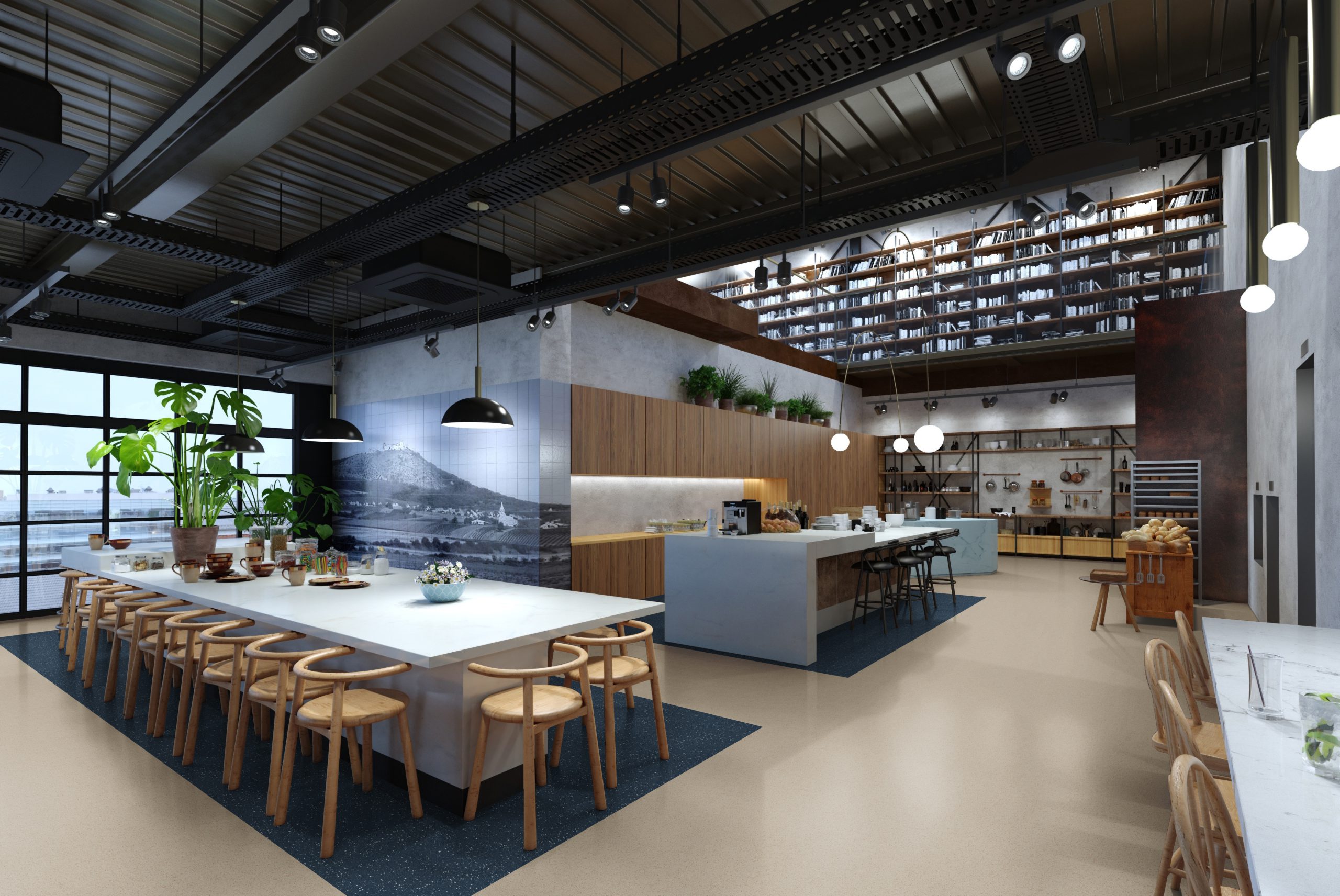 Interior flooring installation hero image